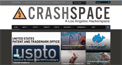 Desktop Screenshot of blog.crashspace.org